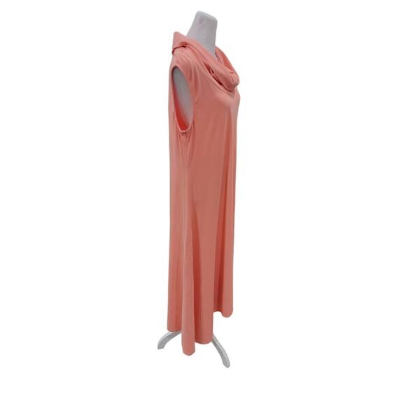 Soft Surroundings Women's Cowl Neck Hi Low Modal Maxi Dress Size Large 29066 - Picture 8 of 12